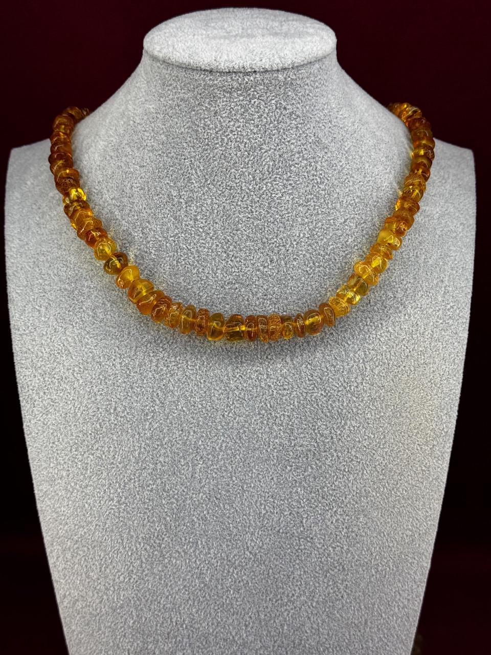 Бусы из янтаря лечебные 46 см (н-862)