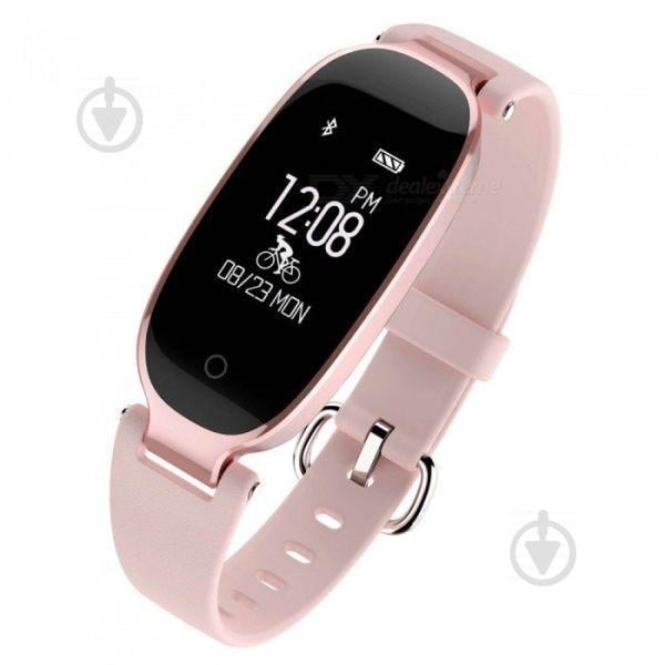 Фитнес браслет Smart Band SiMax S3 Girl Светло-розовый (SBS3GPG)