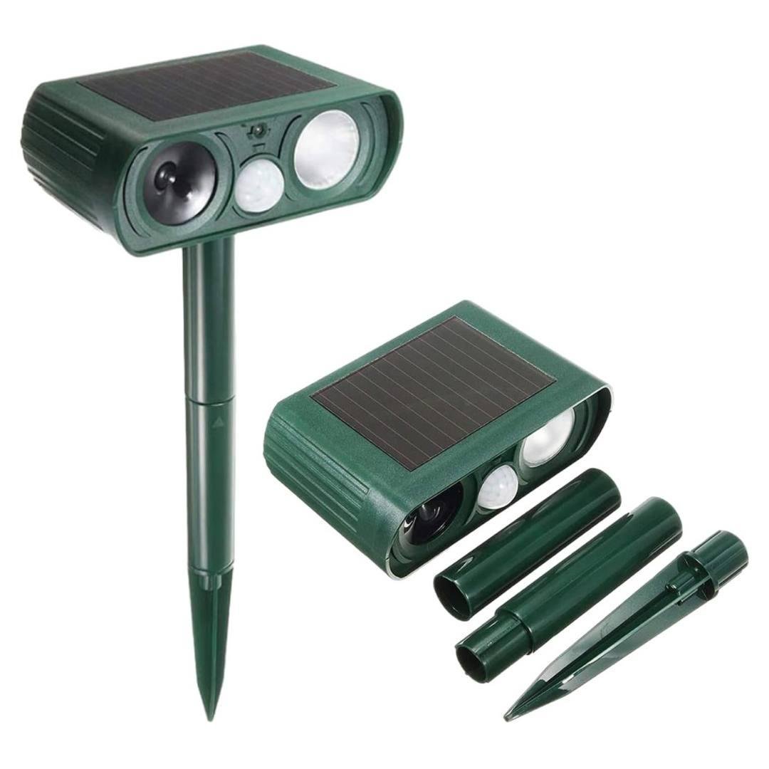 Отпугиватель животных на солнечной батарее Bodasan ультразвуковой уличный для птиц/зверей/насекомых (2534230082) - фото 11