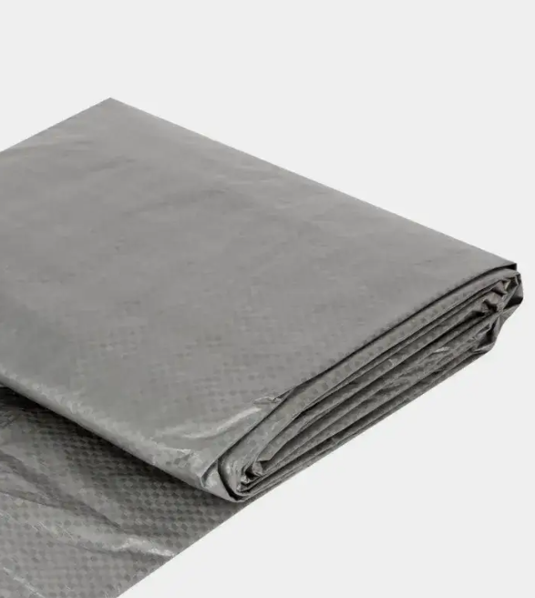 Тент поліпропіленовий водостійкий у/ф 100 г/кв.м 10х12 м Срібно-зелений - фото 5 Тент поліпропіленовий водостійкий у/ф 100 г/кв.м 10х12 м Срібно-зелений - фото 5