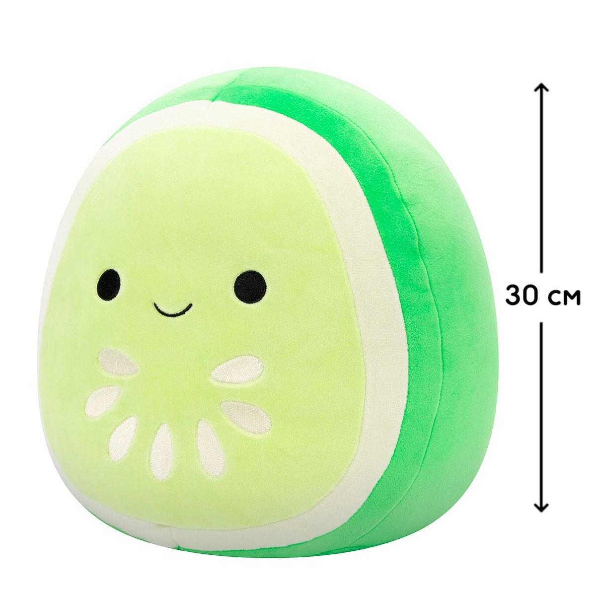 М'яка іграшка Squishmallows Огірок Кармайкл 30 см (SQCR06626-ks) - фото 2 М'яка іграшка Squishmallows Огірок Кармайкл 30 см (SQCR06626-ks) - фото 2