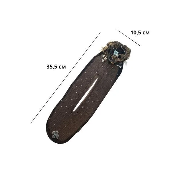 Заколка для волос с цветком с бусинами (AN00222) - фото 9 Заколка для волос с цветком с бусинами (AN00222) - фото 9