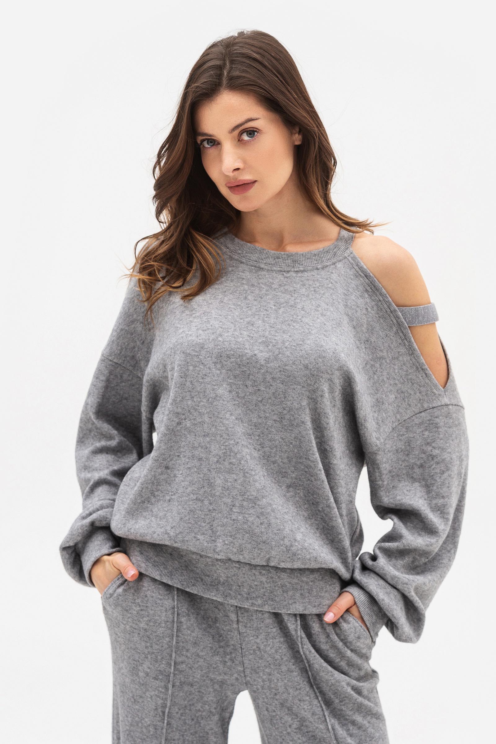 Джемпер Lesia Сендра р. 54 Серый (152170000)