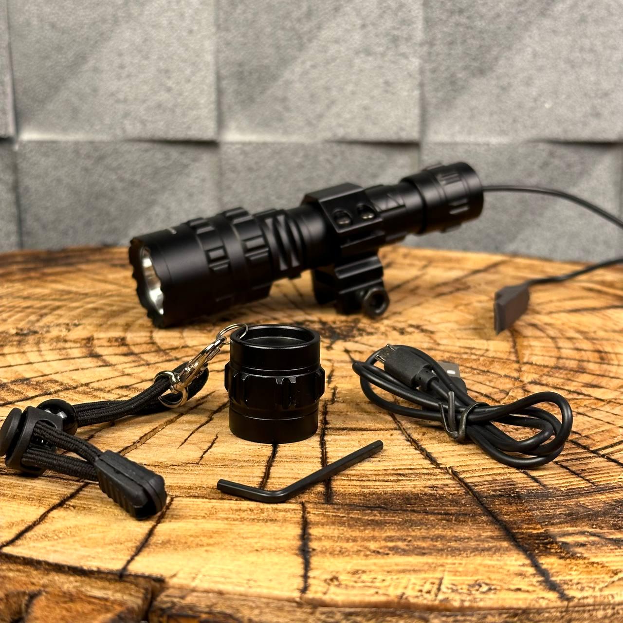 Фонарь подствольный с выносной кнопкой на планку вивера - фото 2 Фонарь подствольный с выносной кнопкой на планку вивера - фото 2