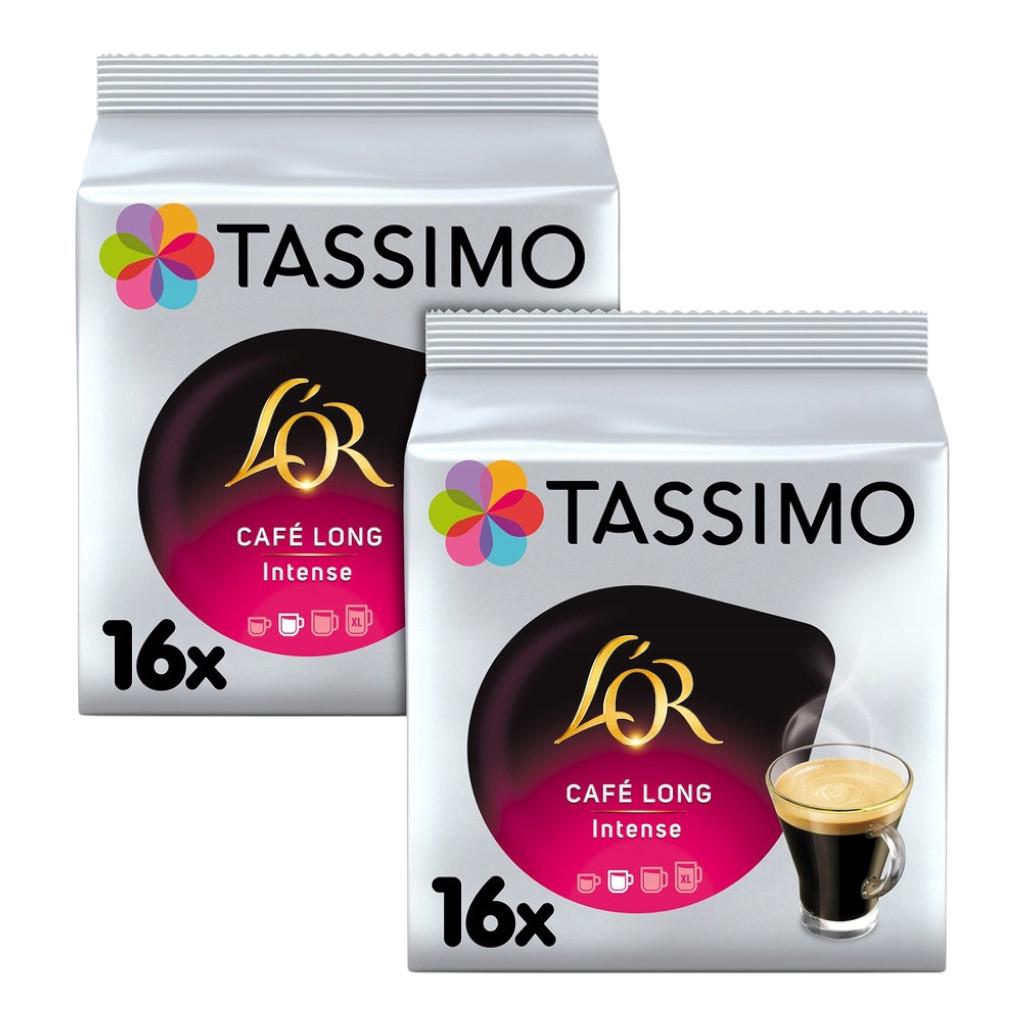 Набор кофе в капсулах L'OR Tassimo Café Long Intense 32 капсулы