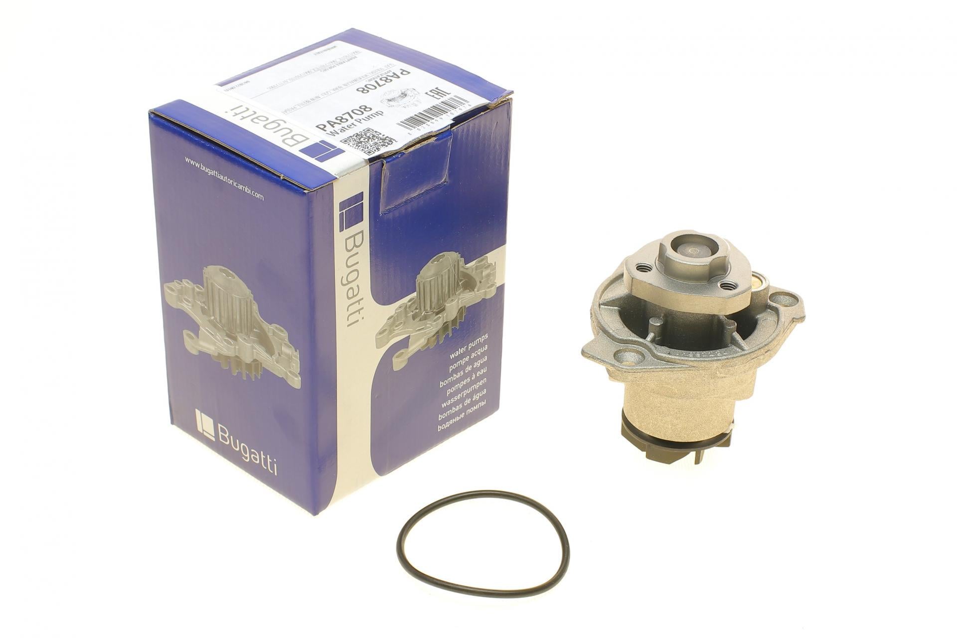 Помпа води Bugatti VW Golf IV/Jetta IV/Passat IV/V/Seat Toledo 2.3 V5 97-05 R/B 7 лоп PA8708 (25589992)