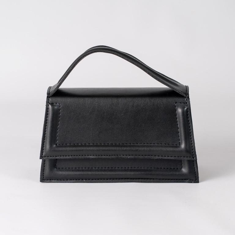 Сумка женская кросс-боди из гладкой экокожи XENIA № 17-24 Черный - фото 1 Сумка женская кросс-боди из гладкой экокожи XENIA № 17-24 Черный - фото 1