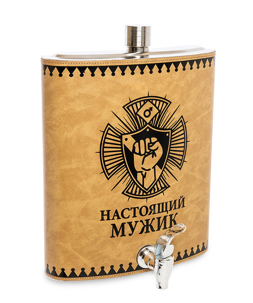 Фляжка Настоящий мужик GT-05 3500 мл