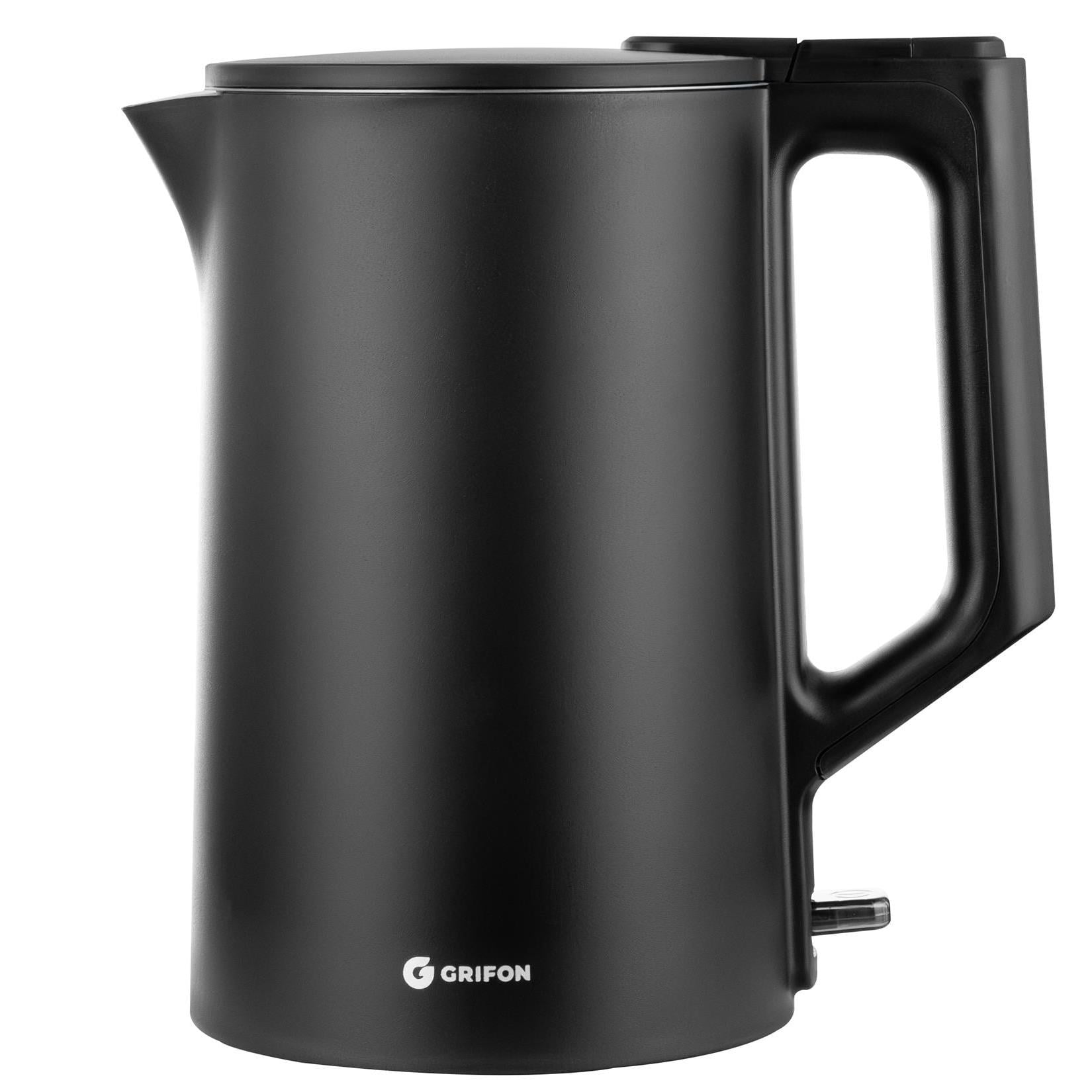 Электрочайник Grifon K1518SSBL 1,8 л 1500 Вт Stainless Steel Black