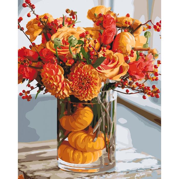 Картина по номерам Идейка "Осенняя гармония" 40х50 см (KHO3063)