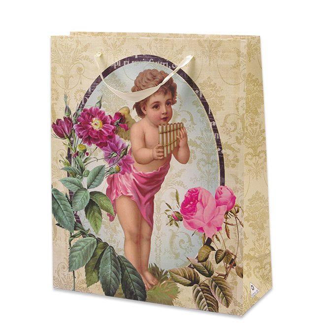 Пакет подарочный Flora микс 20х10х25 см 12 шт. (9449) - фото 3 Пакет подарочный Flora микс 20х10х25 см 12 шт. (9449) - фото 3