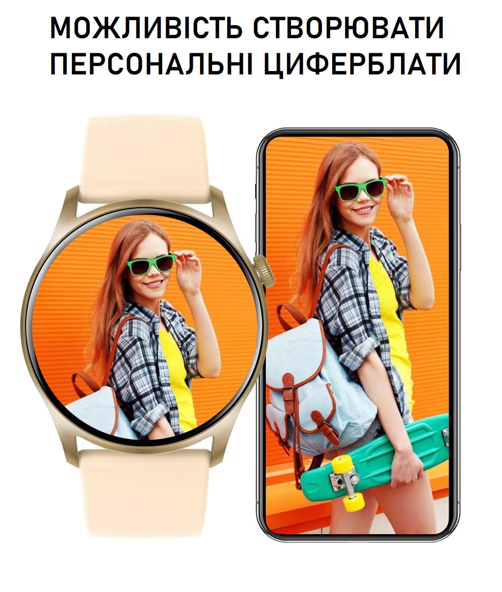 Смарт-годинник LEMFO KC08 Gold (5950add8) - фото 6 Смарт-годинник LEMFO KC08 Gold (5950add8) - фото 6