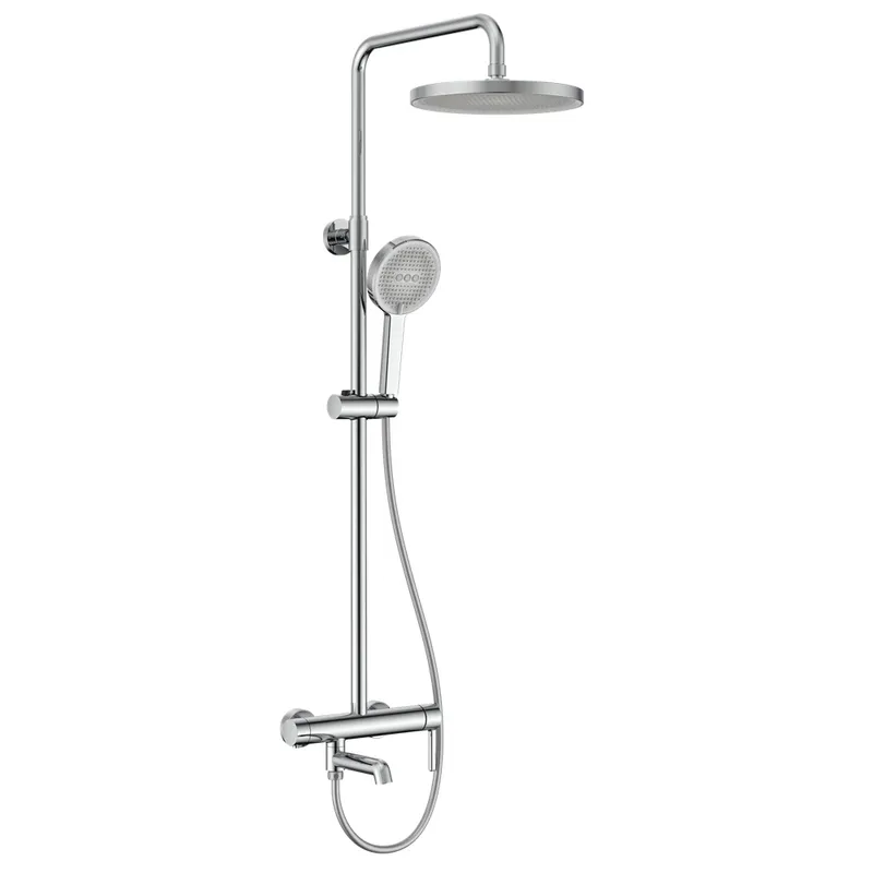 Душевая колонна со смесителем Koer KB-56029-01 3 функции Хром (KR5481)