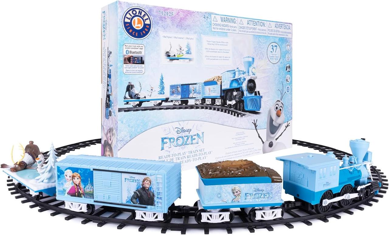 Железная дорога Lionel Disney Ледяное сердце с Bluetooth, звуками, светом и паром