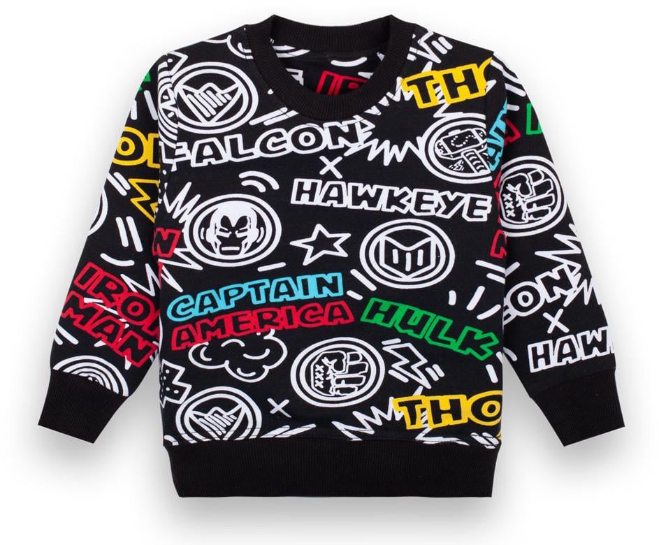 Светр дитячий бавовняний для хлопчика Mareks DG-20-1 98 см Чорний (12688)