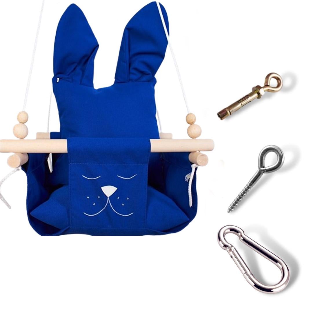 Детская качеля Infancy Ушастая Синий (9667342) Детская качеля Infancy Ушастая Синий (9667342)