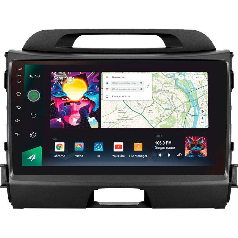 Магнитола штатная Sigma Pro 98128 2K 8/128 GB для Kia Sportage 3 SL 2010-2016 г. C 9" (AR-78626)