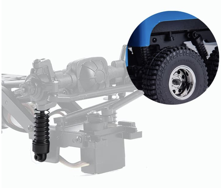 Машинка на радиоуправлении FMS 1:18 Chevrolet Apache 6WD RTR - фото 28 Машинка на радиоуправлении FMS 1:18 Chevrolet Apache 6WD RTR - фото 28