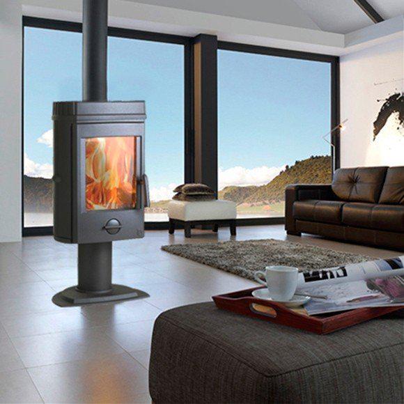 Чавунна піч-камін на ніжці Invicta (MESNIL) - фото 4