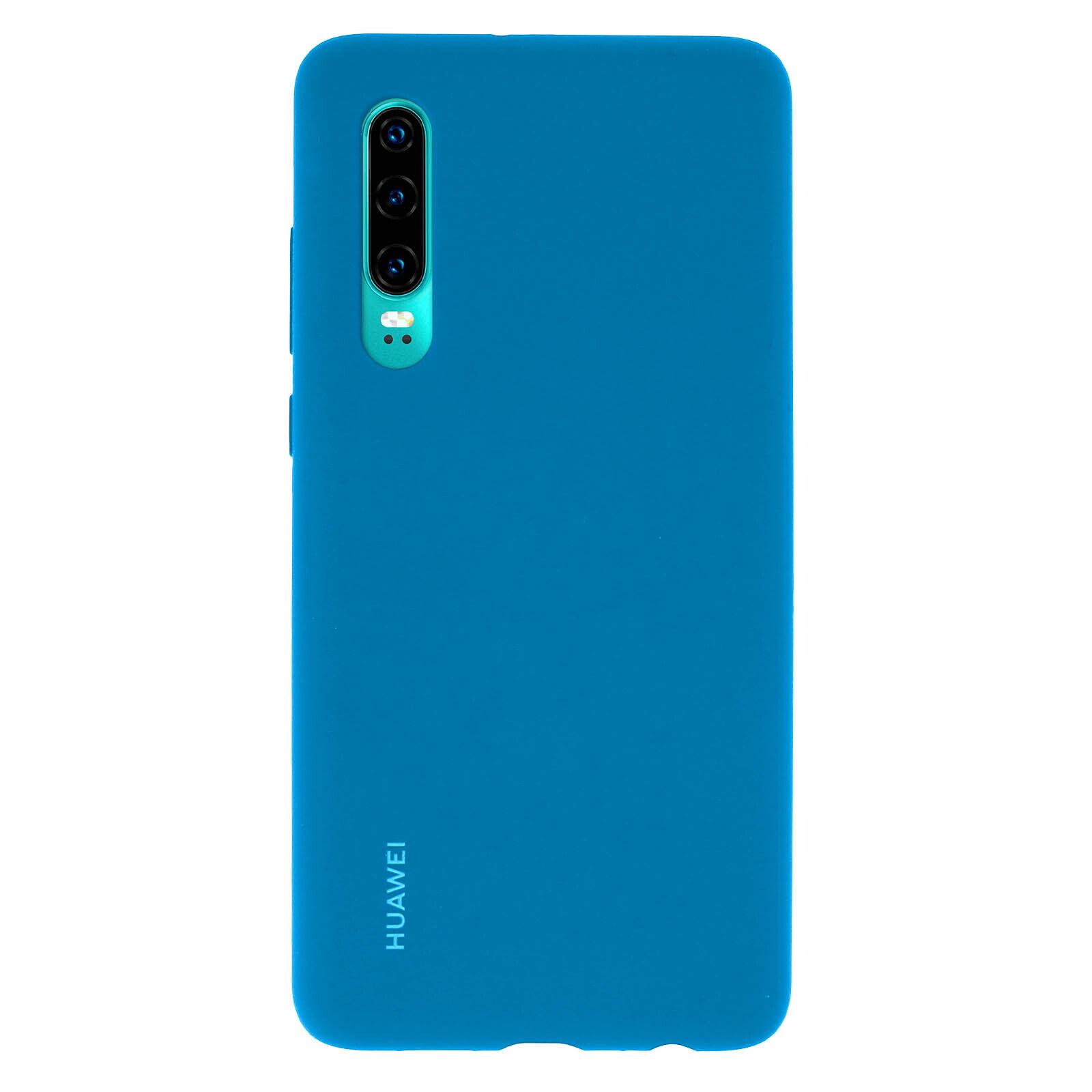 Чохол захисний протиударний Huawei P30 Silicone Car Case Силікон Синій - фото 6