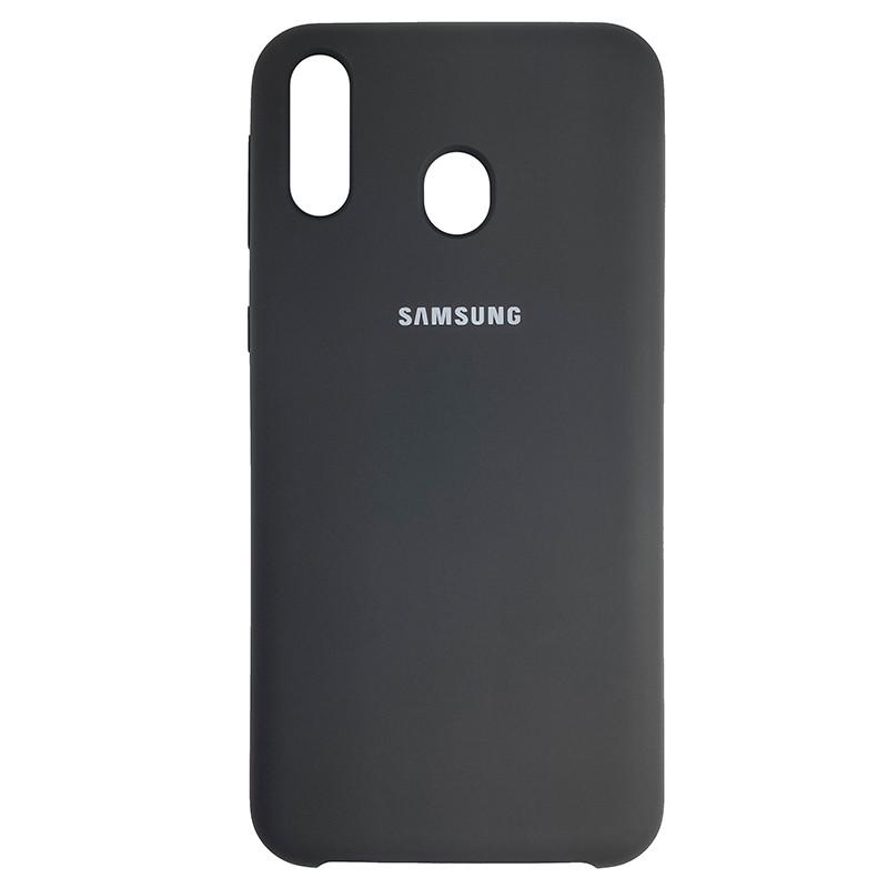 Чехол Silicone Case for Samsung M20 Black  (29caa1-2557)