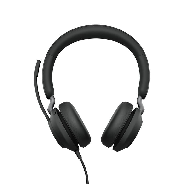 Навушники з мікрофоном Jabra Evolve2 40 SE MS Stereo Black (24189-999-999)