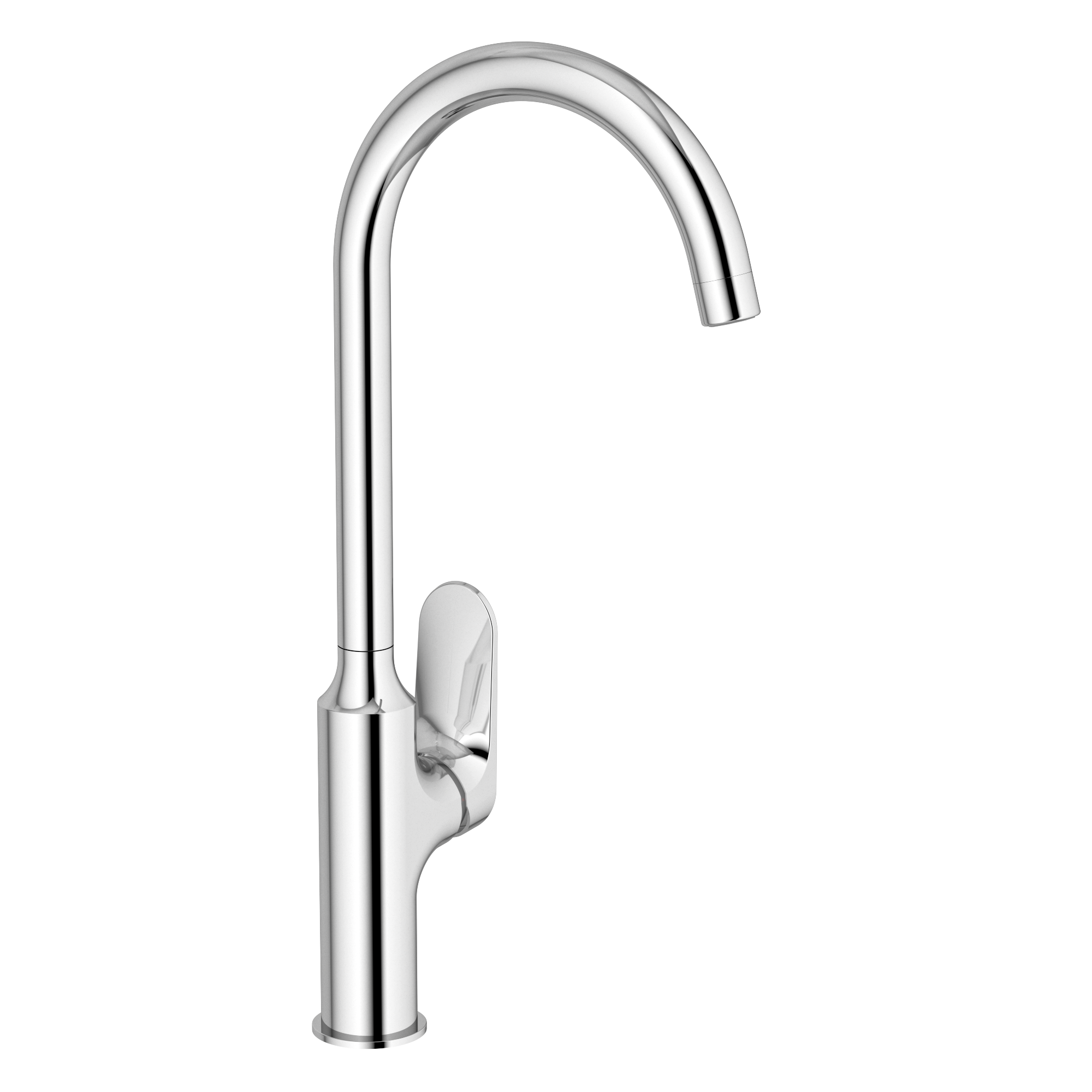 Смеситель для кухни VOLLE Franco 1541.110101 Хром однорычажный (251033)