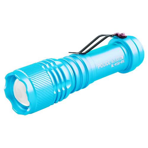 Ручной фонарь K150-XPE с зажимом Blue
