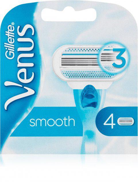 Картриджи сменные для бритья женские Gillette Venus Smooth 4 шт. (7413848)