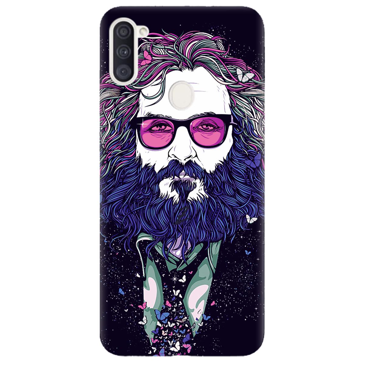 Силіконовий чохол Zorrov для Samsung Galaxy A11 - Blue Beard (14140040078099912)