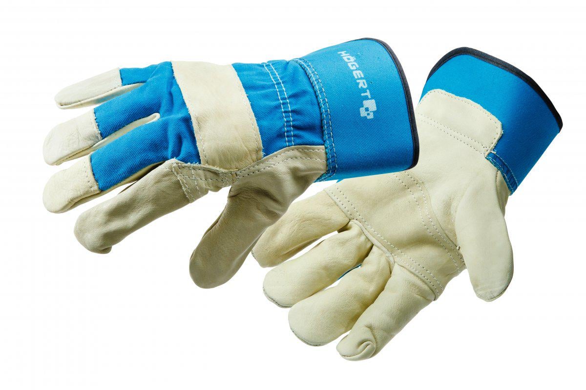 Рукавички робочі 10,5 з твердим манжетом із коров'ячої шкіри (HT5K214)