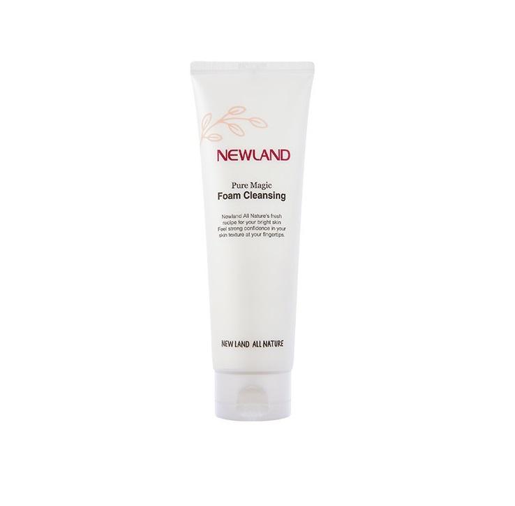 Очищающая пенка для сияния кожи Newland All Nature Pure Magic Foam Cleansing 180 мл (8809498421692)