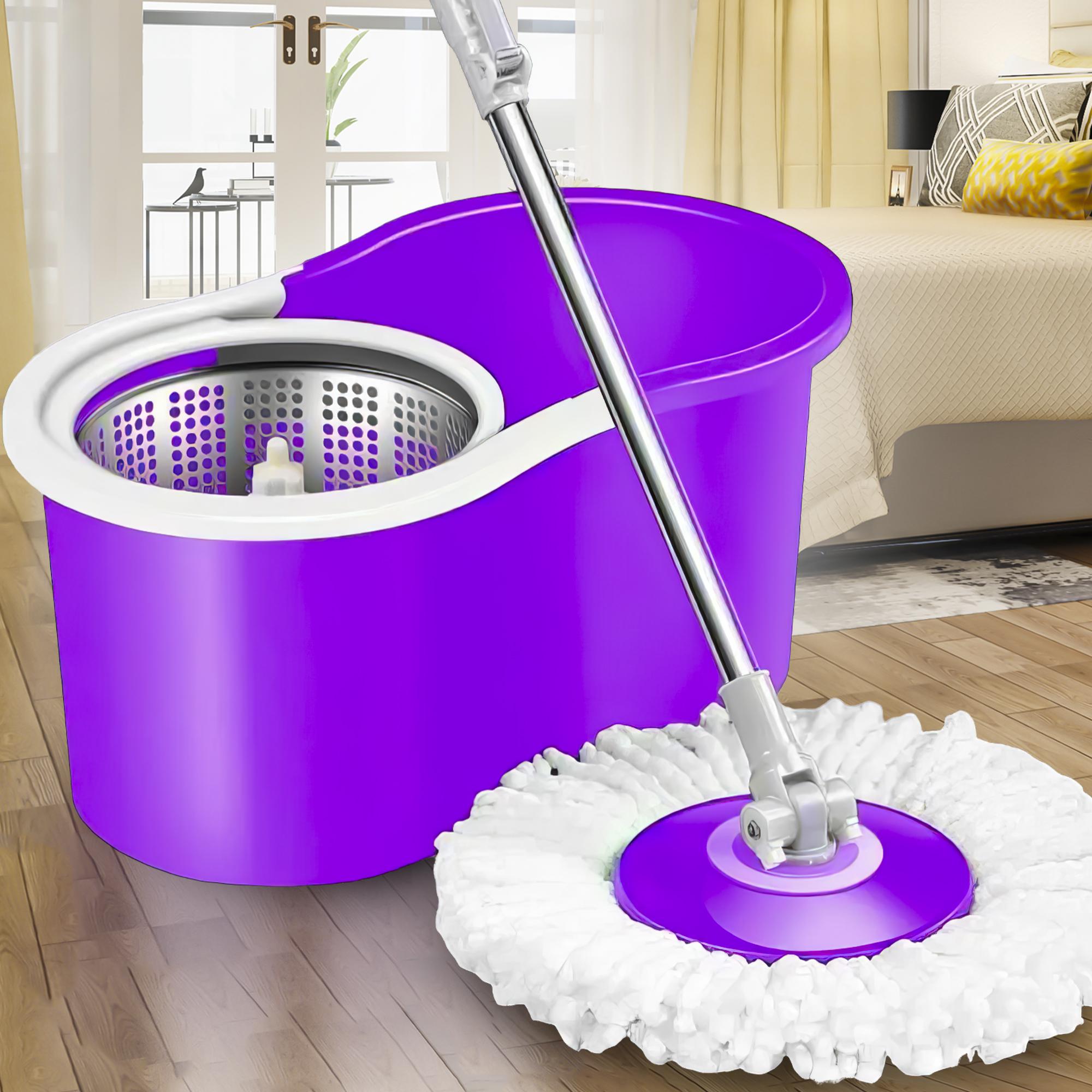 Господарське відро для миття підлоги зі шваброю з автоматичним віджиманням Magic Mop Easy 360 10 л - фото 2 Господарське відро для миття підлоги зі шваброю з автоматичним віджиманням Magic Mop Easy 360 10 л - фото 2