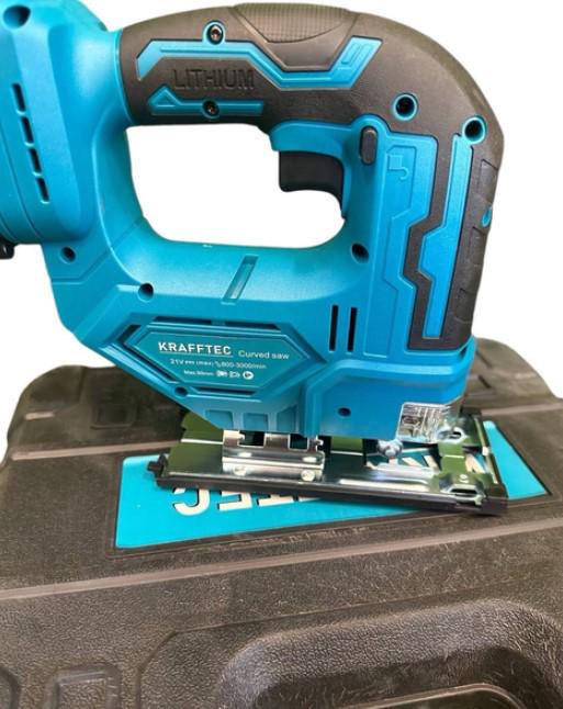 Лобзик аккумуляторный Krafftec DJV198Z 21V 2Ah (27374069) - фото 4 Лобзик аккумуляторный Krafftec DJV198Z 21V 2Ah (27374069) - фото 4