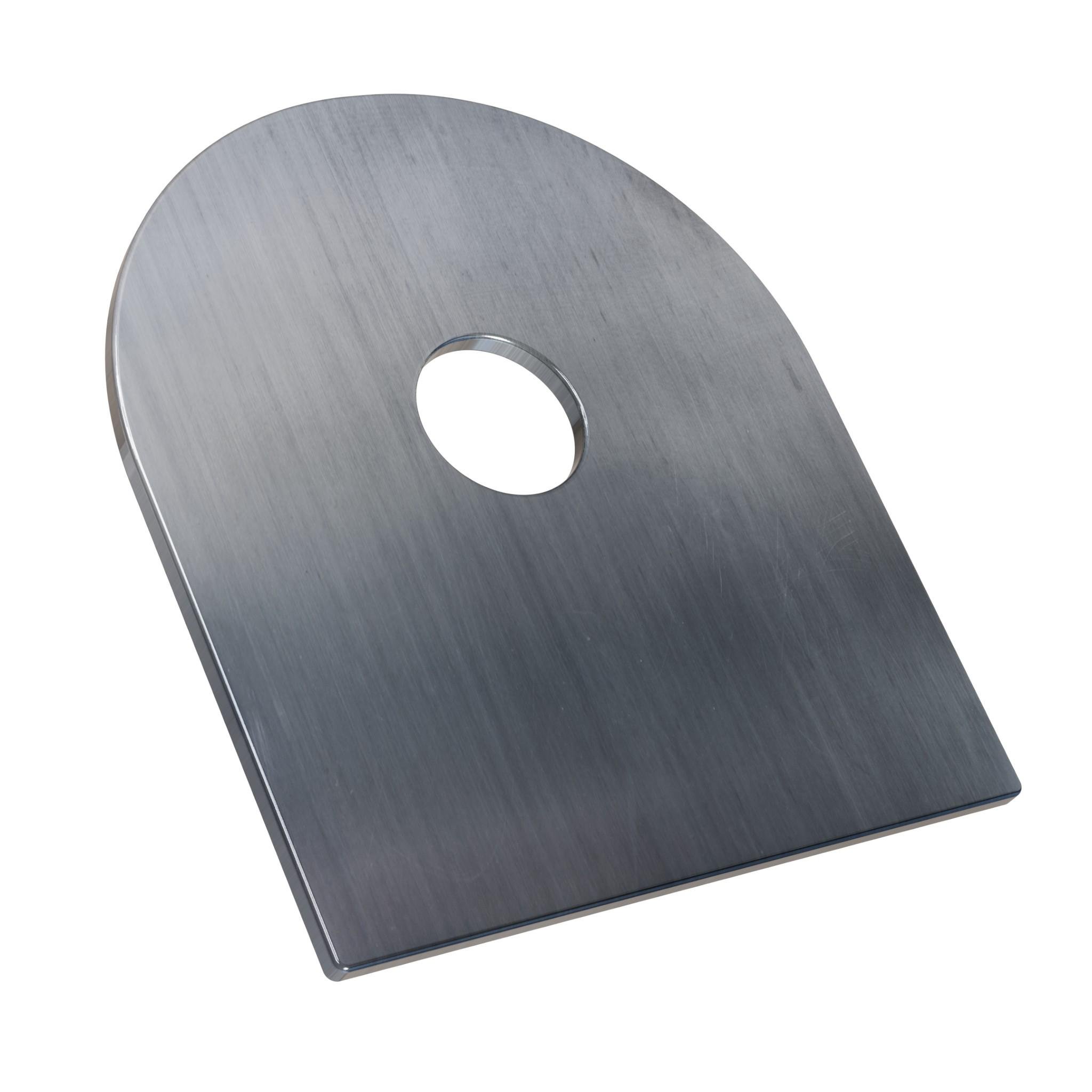 Вушко монтажне приварне сталеве 45х40 товщина 1.5 мм отвір 9 мм для навісного замка ВМ-4540 1 шт. (2875246123/К2265)