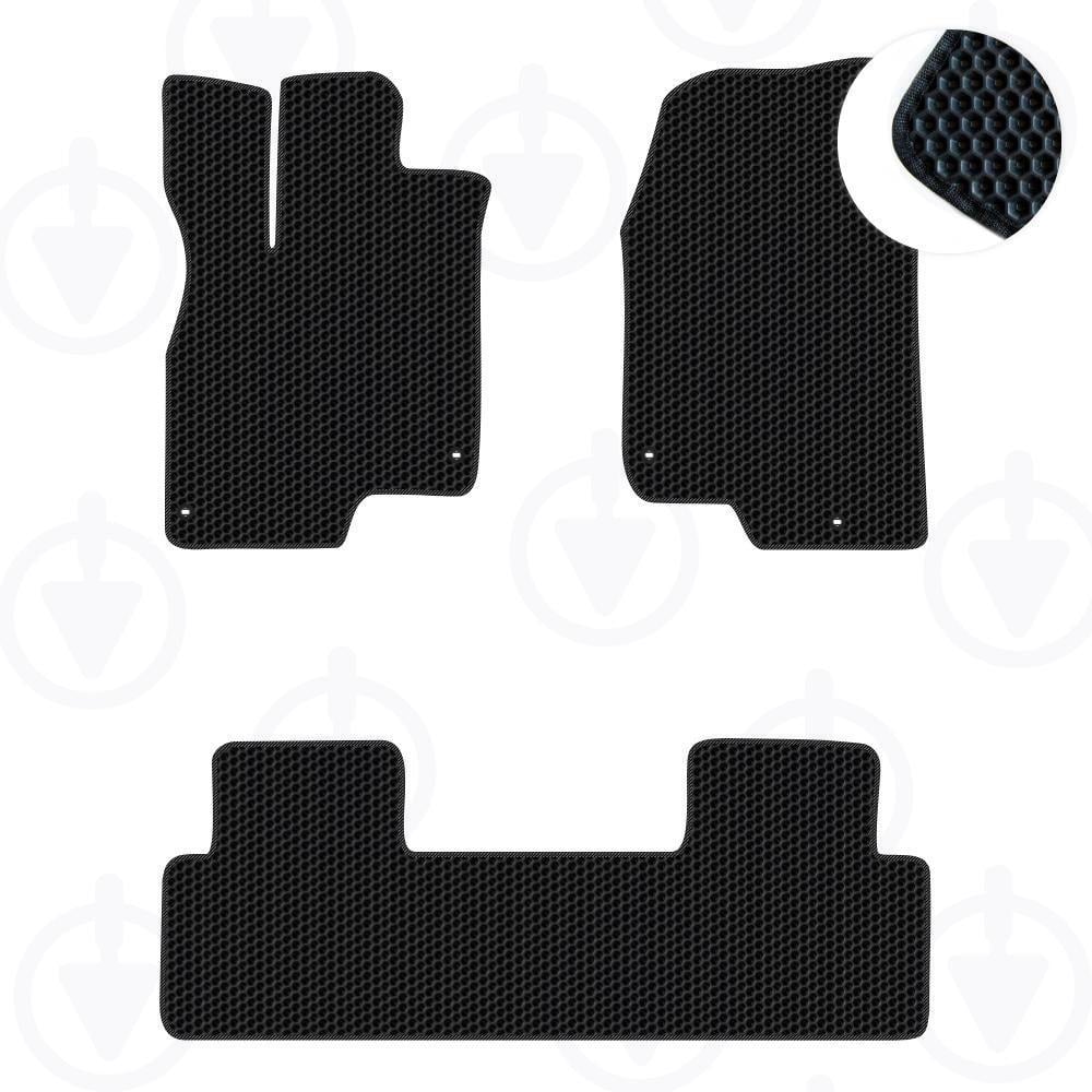 Комплект ковриков в салон Star-Tex для Acura RDX III 2018- р. EVA/Сота большая Черный (10016-03-21-41)