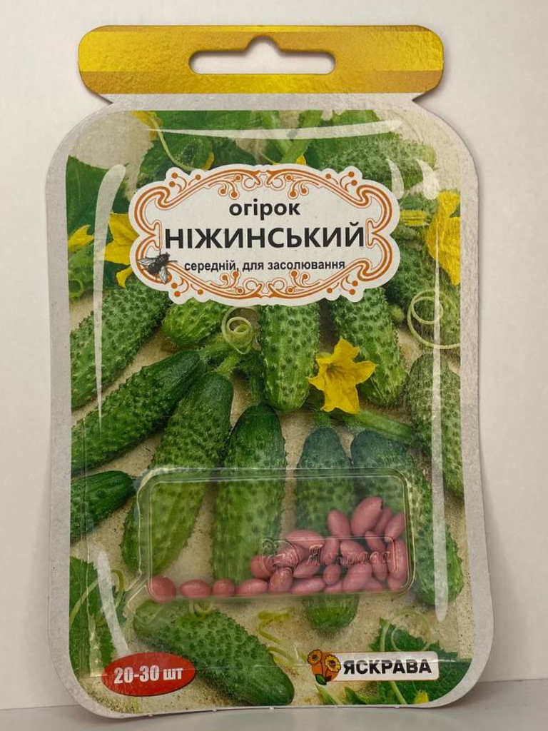 Семена Огурец Яскрава Нежинский 20-30 шт. (804) Семена Огурец Яскрава Нежинский 20-30 шт. (804)