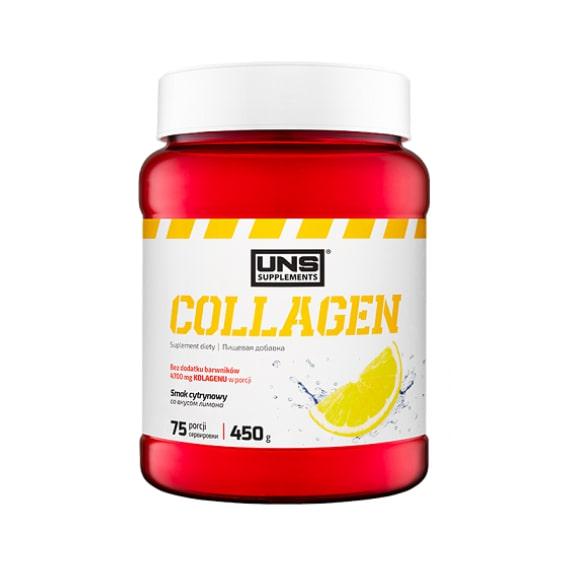 Хондропротектор для спорта UNS Collagen Plus 450 г 75 порций Lemon