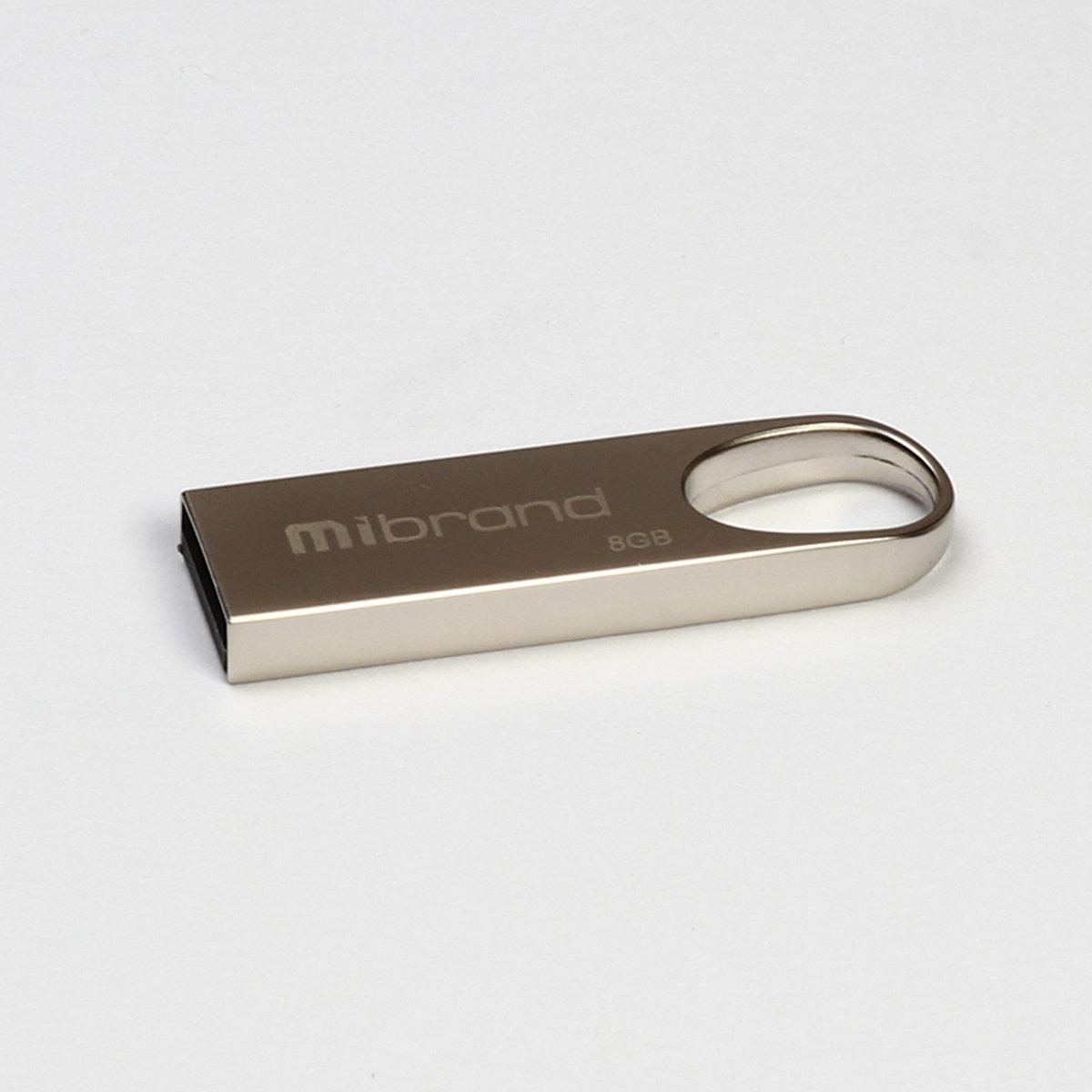 Флеш-пам'ять для ноутбука Flash Mibrand USB 2.0 Irbis 8Gb Silver (MI2.0/IR8U3S)