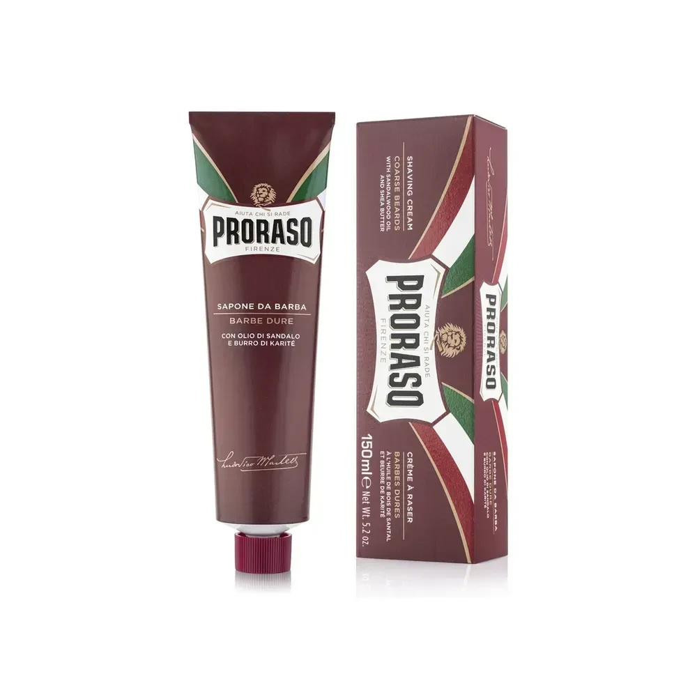 Крем для гоління Proraso Shaving Cream Tube Nourish Sandalwood із сандаловою олією та маслом ши 150 мл
