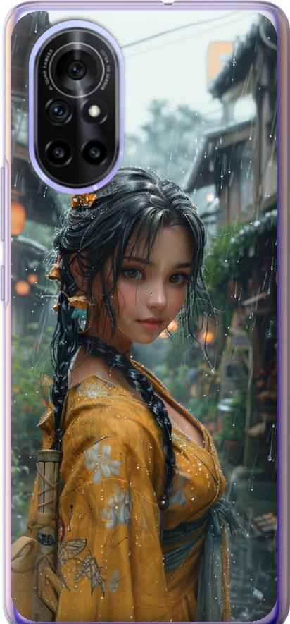 Чехол на Huawei Nova 8 Anime-girl (6133u-2245-42517)
