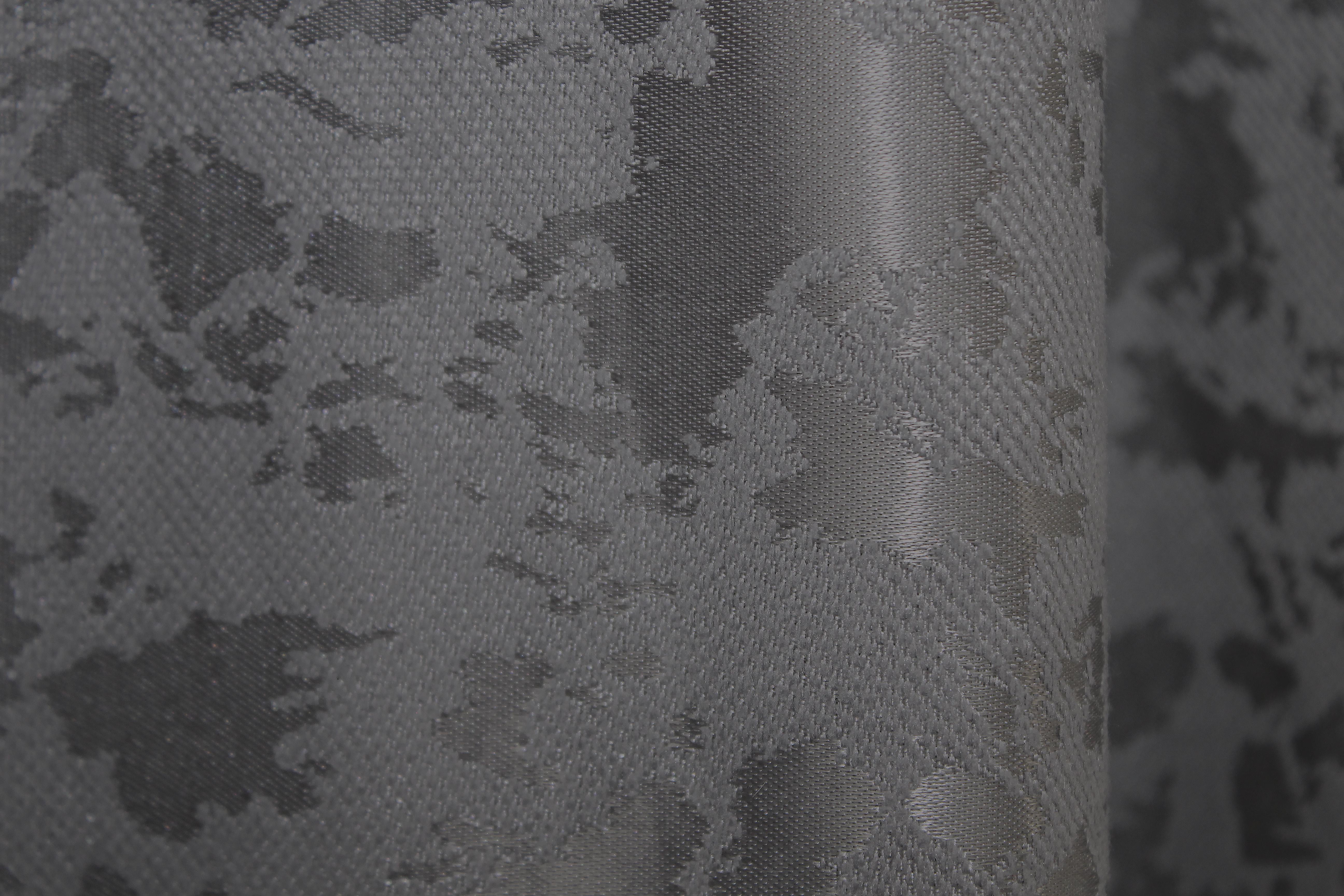 Комплект штор VR-Textil мрамор Pavliani ХО № 1264ш лен 150х280 см 2 шт. Серый (33-0105) - фото 8