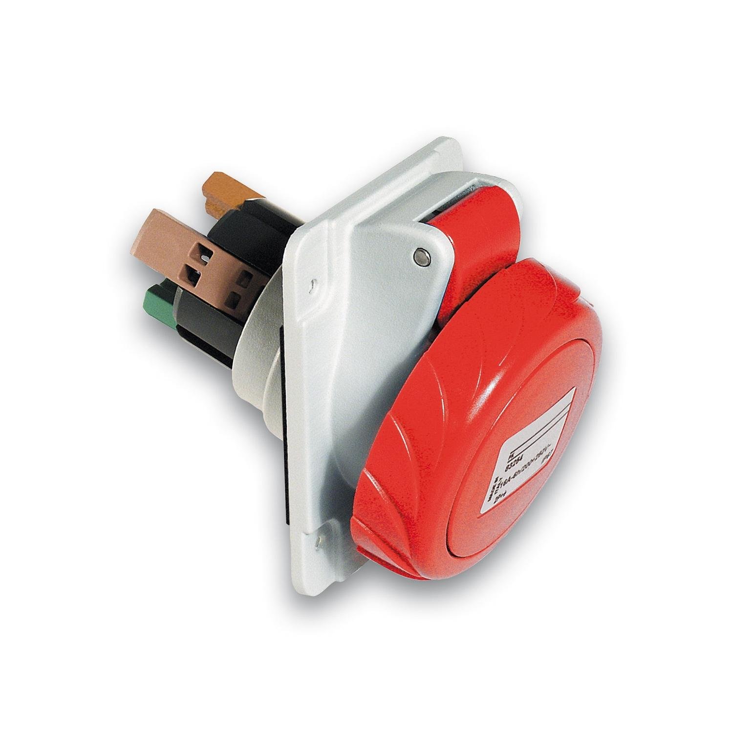 Силовая розетка Schneider Electric PratiKa 2P+E 16А 415 В встраиваемая IP67 Красный (PKY16F733) Силовая розетка Schneider Electric PratiKa 2P+E 16А 415 В встраиваемая IP67 Красный (PKY16F733)