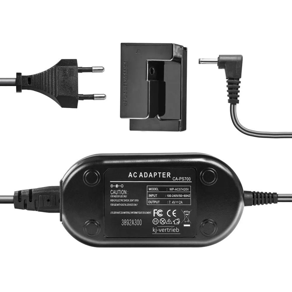 Сетевой адаптер ACK-DC50 для Canon PowerShot G10/G11/G12/SX30 IS питание от сети 220В (1393365322)