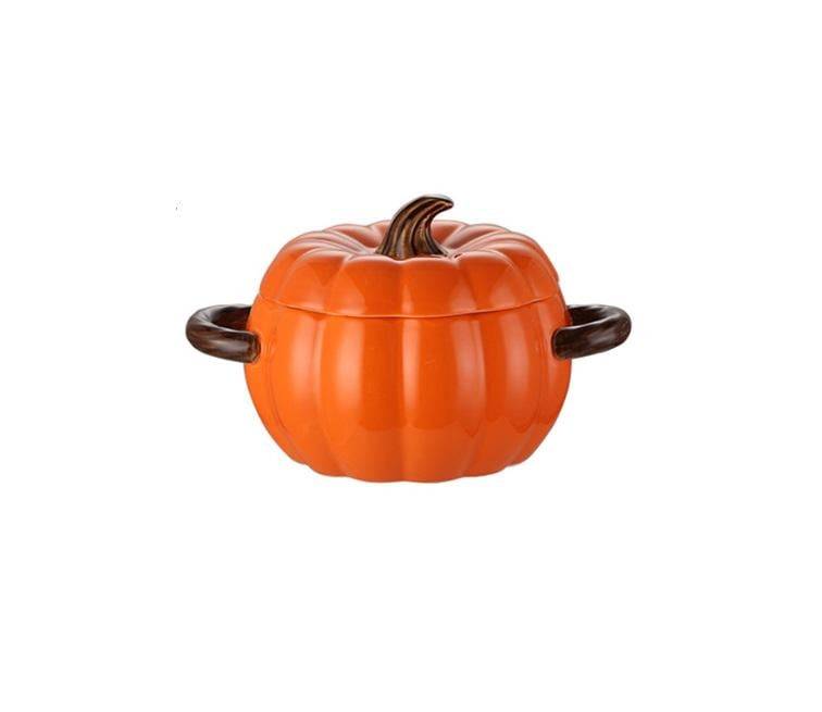 Супниця у формі гарбуза 18510 10х15,5х26 см 1500 мл Помаранчевий (5010815)