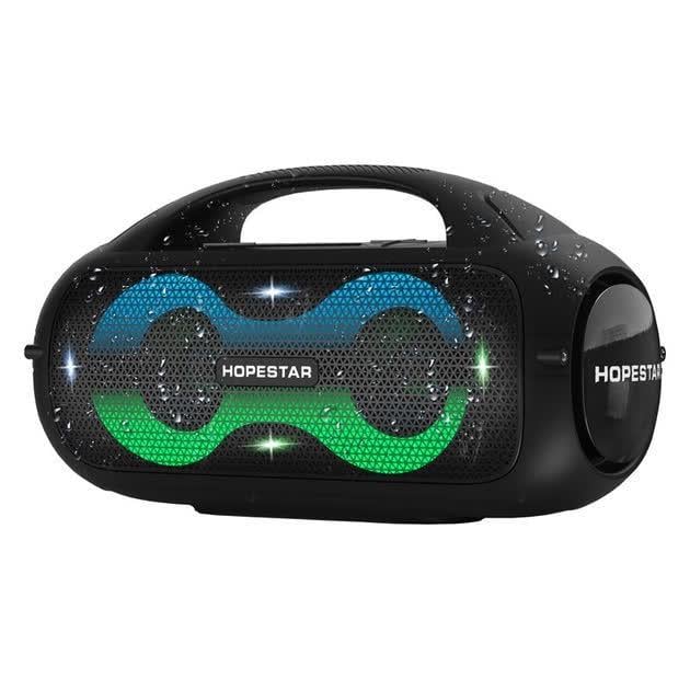 Портативная колонка беспроводная Hopestar A50 Party Bluetooth BT5.0 80W TWS AUX/TF/USB 8h IP5X Черный (29200312)