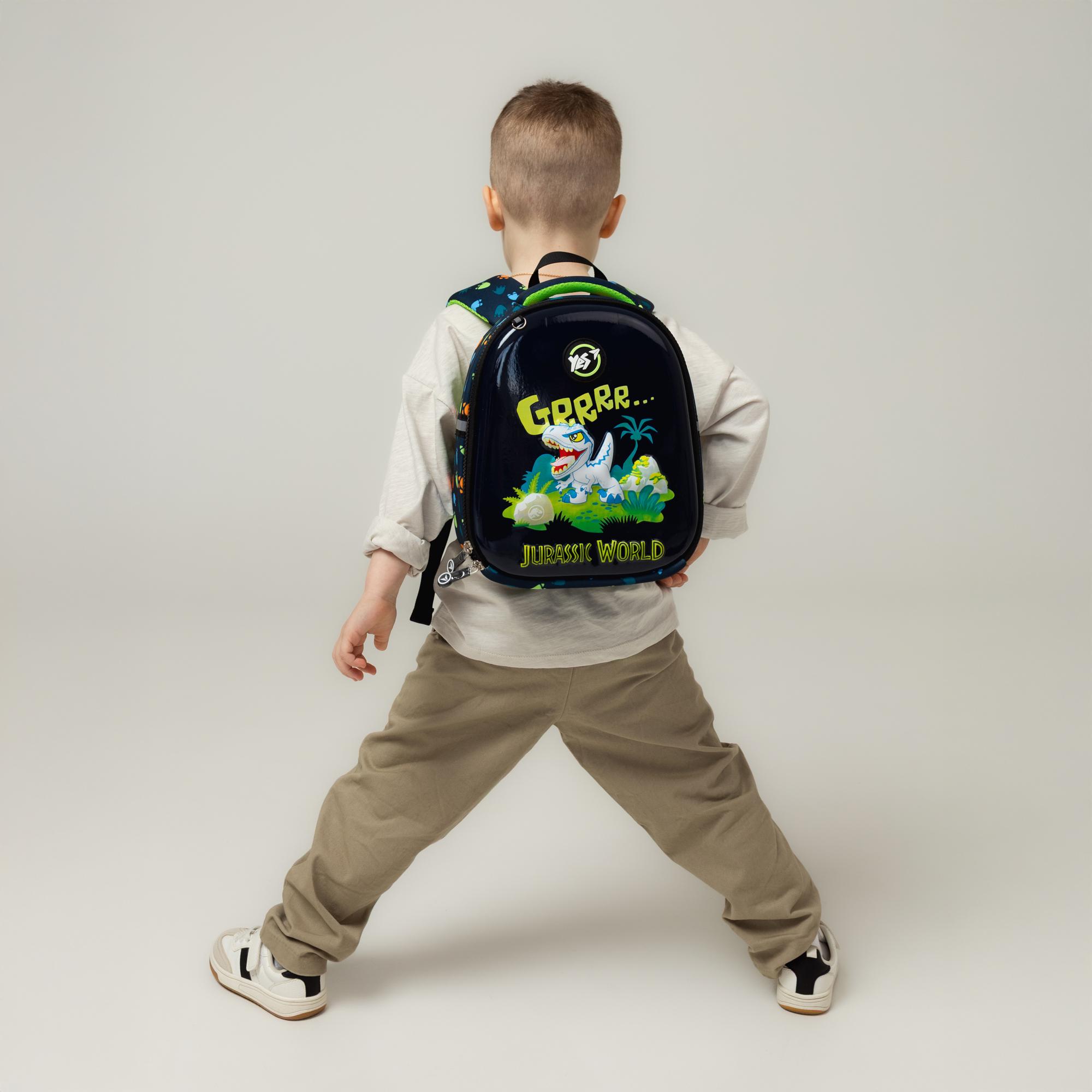 Рюкзак детский YES Jurassic World K-33 (550019) - фото 12 Рюкзак детский YES Jurassic World K-33 (550019) - фото 12