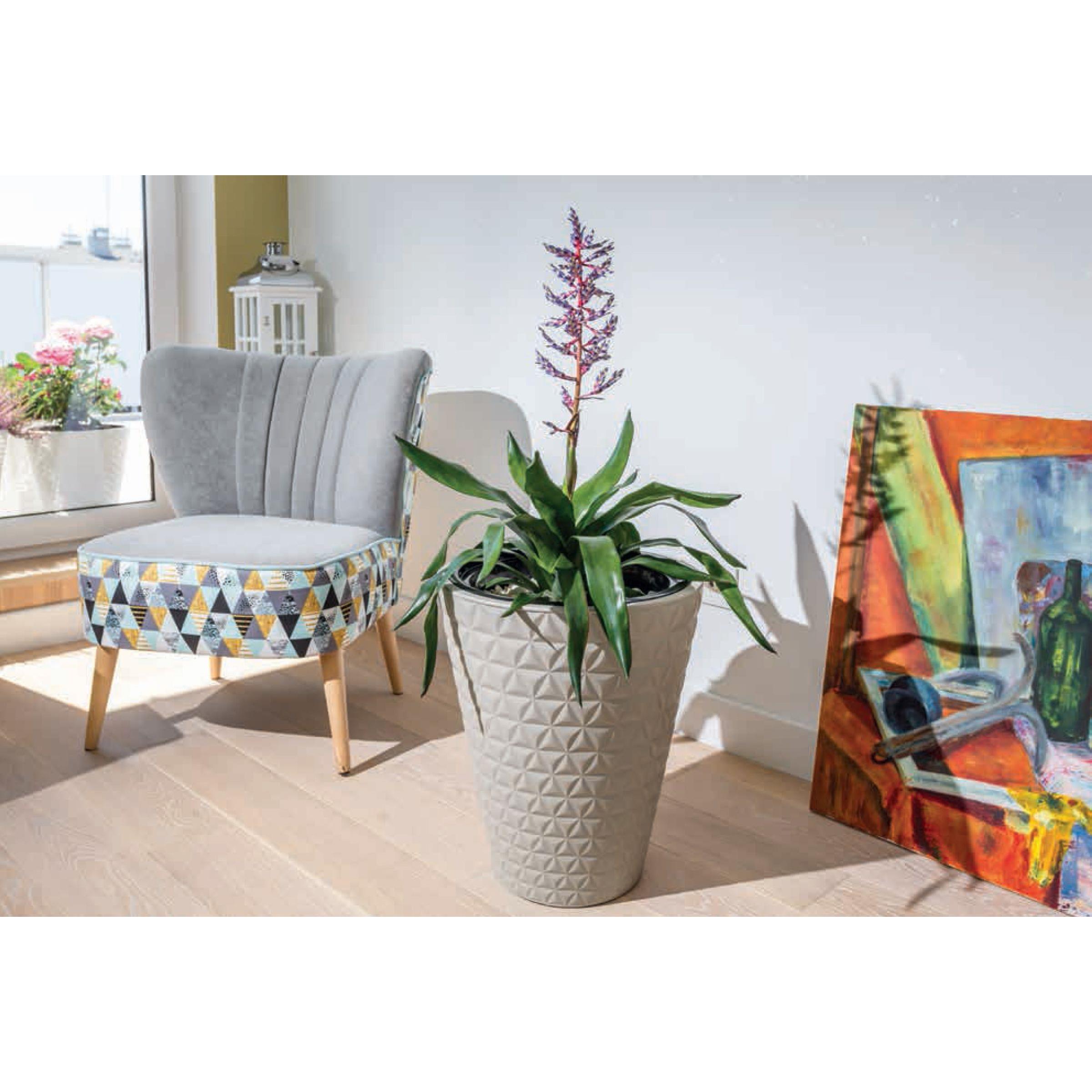 Горшок для цветов Form-Plastic Diamant-40 Серый (2920-040) - фото 3 Горшок для цветов Form-Plastic Diamant-40 Серый (2920-040) - фото 3