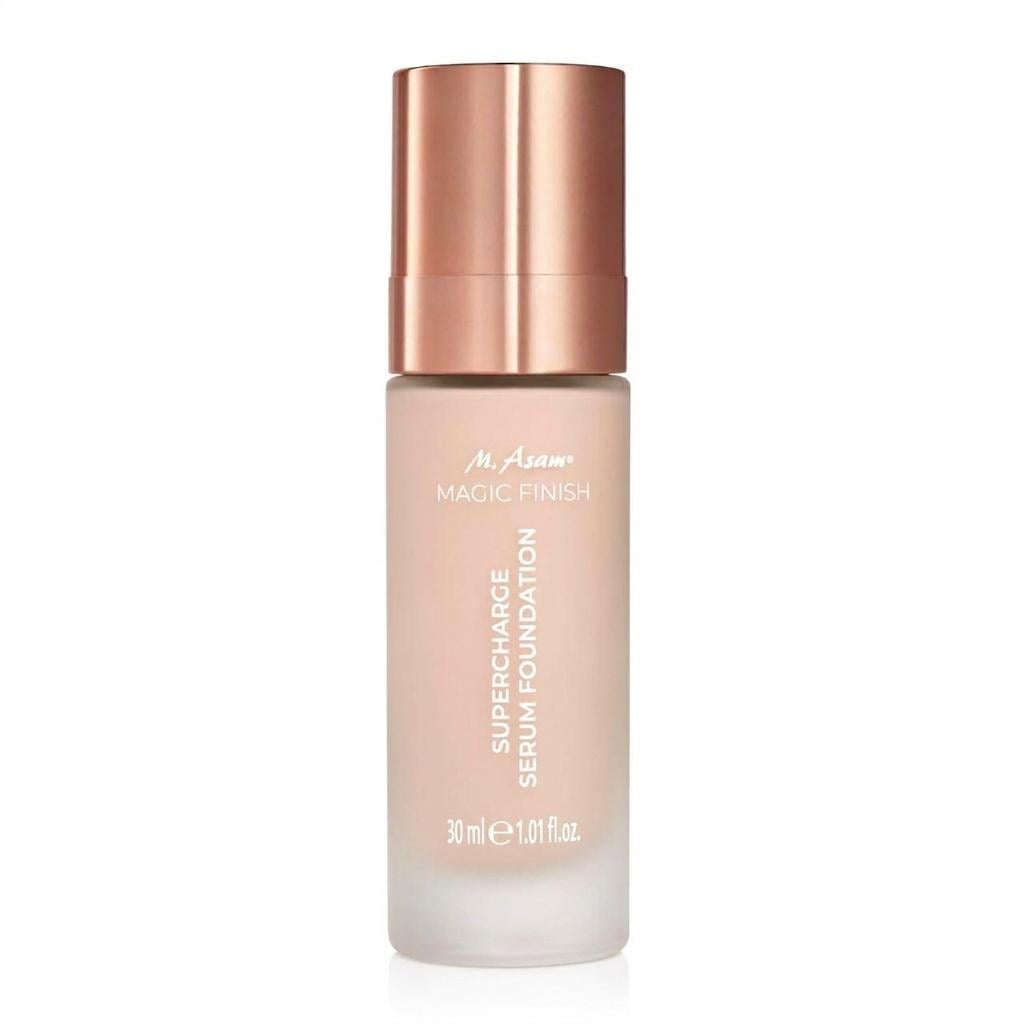 Тональный серум увлажняющий с антивозрастным эффектом M. Asam MAGIC FINISH Supercharge Serum Foundation 180 Rose Fair 30 мл