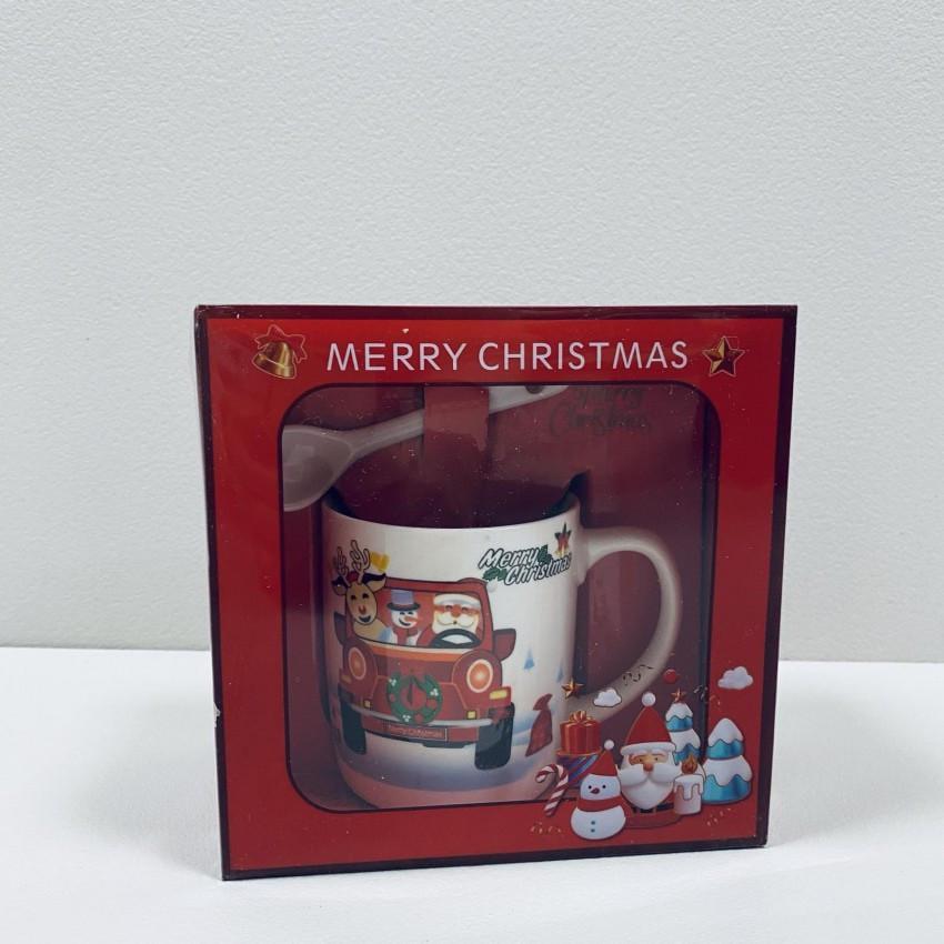 Чашка з ложкою Olens O8030-289/1 Новорічне асорті порцеляна 200 мл (2422776069) - фото 3 Чашка з ложкою Olens O8030-289/1 Новорічне асорті порцеляна 200 мл (2422776069) - фото 3